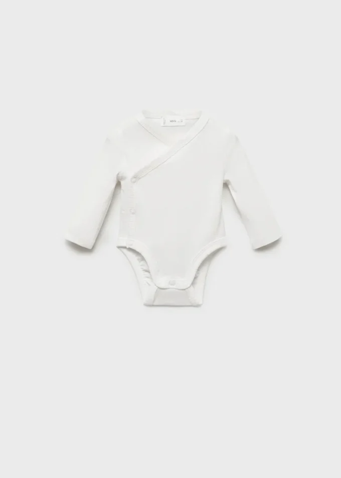 Body s výstřihem do V a knoflíky Body s výstřihem do V a knoflíky