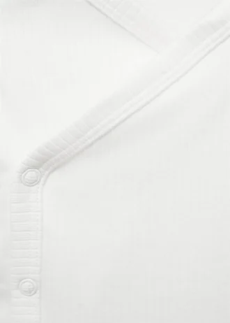 Body s výstřihem do V a knoflíky