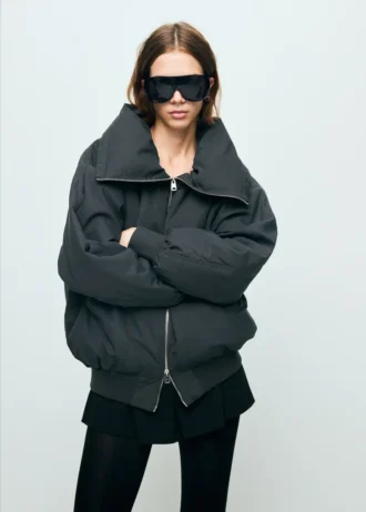 Bomberová bunda s límcem