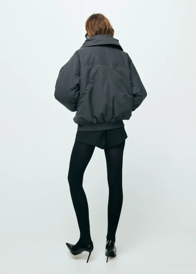 Bomberová bunda s límcem