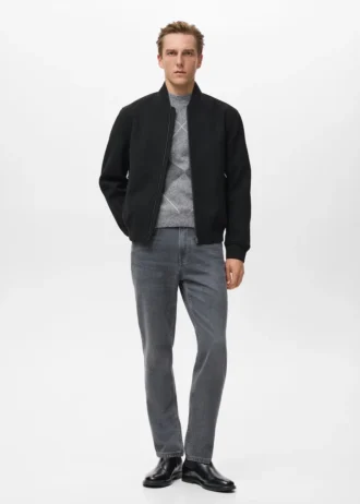 Bomberová bunda se zipem Bomberová bunda se zipem