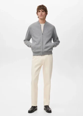 Bomberová mikina se zipem