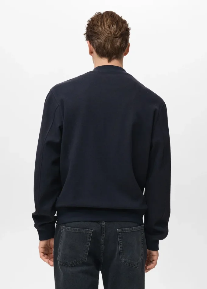 Bomberová mikina se zipem Bomberová mikina se zipem