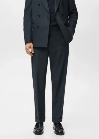 Boston Slim Fit Suit Trousers