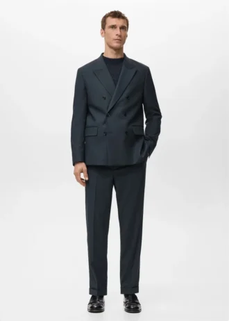 Boston Slim Fit Suit Trousers