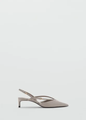 Boty na nízkém podpatku s pásky