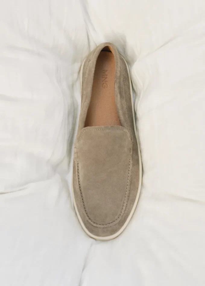 Boty z dělené kůže Boty z dělené kůže