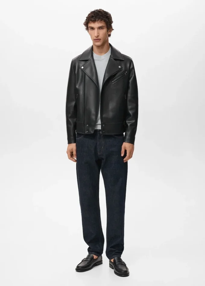 Bunda z umělé kůže Bunda z umělé kůže