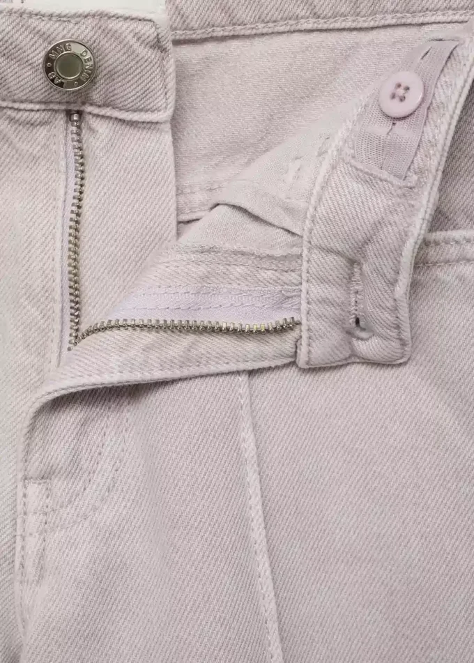 Culotte džíny s detailem švů