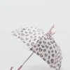 Deštník s leopardím potiskem a ušima Deštník s leopardím potiskem a ušima