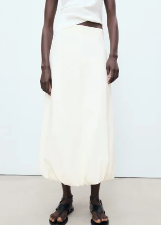 Dlouhá balónová sukně