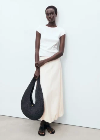 Dlouhá balónová sukně