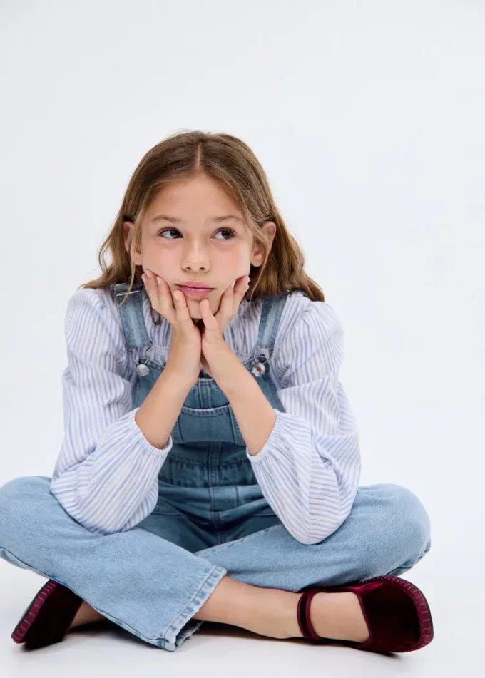 Dlouhé džínové montérky Dlouhé džínové montérky