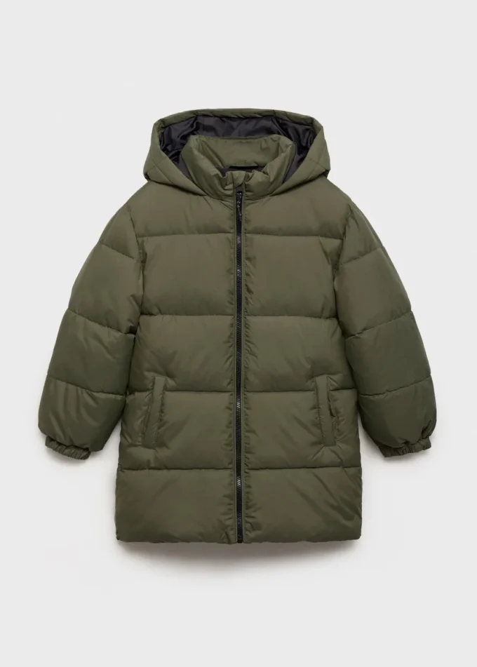 Dlouhý kabát s vycpanou podšívkou Dlouhý kabát s vycpanou podšívkou