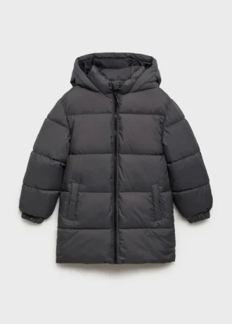 Dlouhý kabát s vycpanou podšívkou