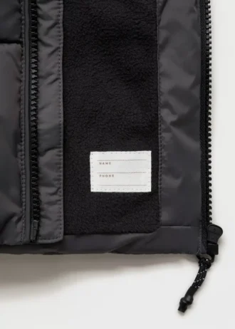 Dlouhý kabát s vycpanou podšívkou