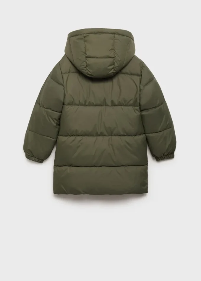 Dlouhý kabát s vycpanou podšívkou Dlouhý kabát s vycpanou podšívkou