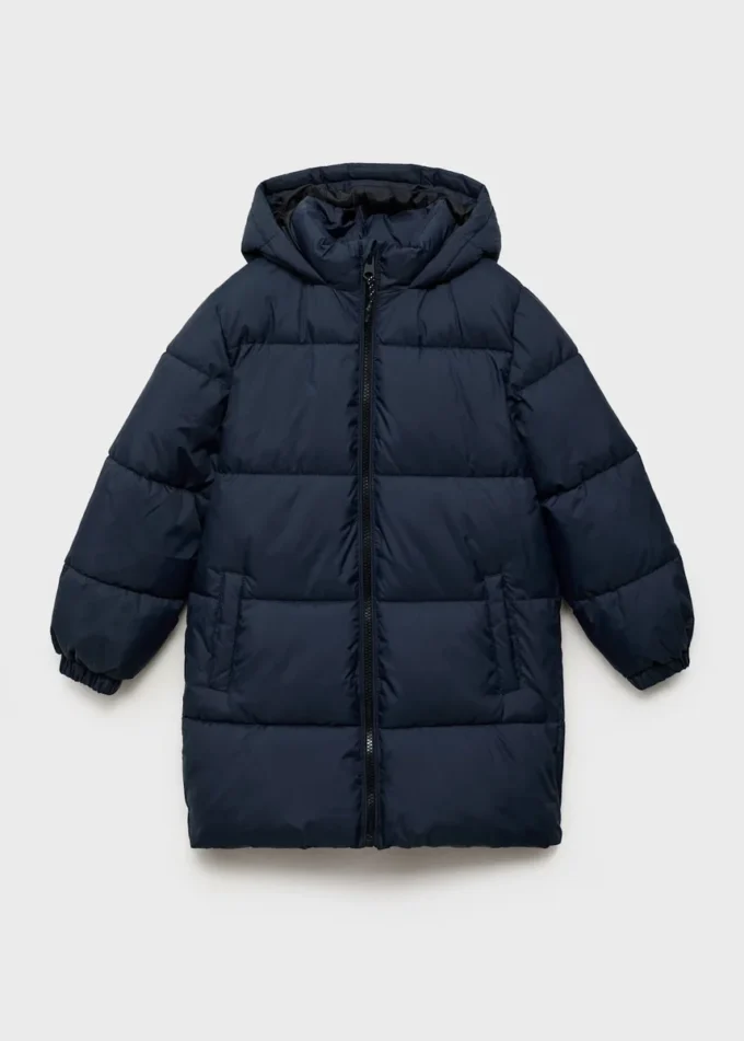 Dlouhý kabát s vycpanou podšívkou Dlouhý kabát s vycpanou podšívkou