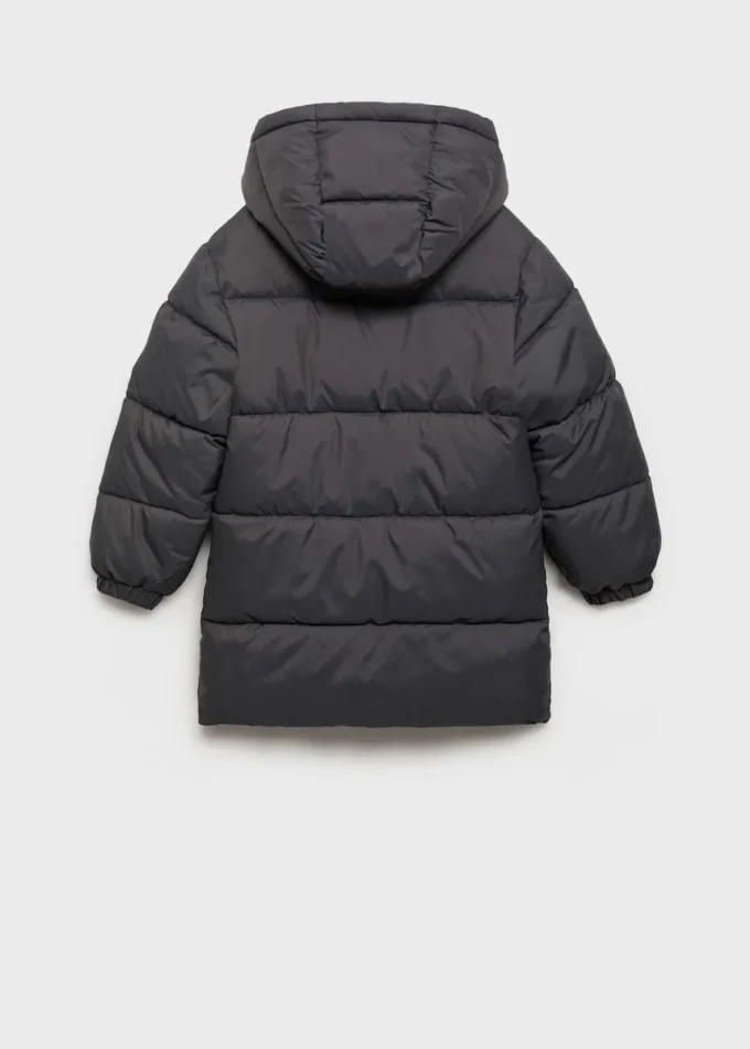 Dlouhý kabát s vycpanou podšívkou