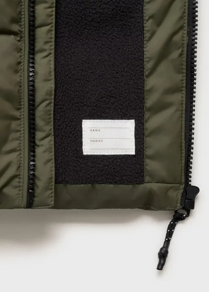 Dlouhý kabát s vycpanou podšívkou Dlouhý kabát s vycpanou podšívkou