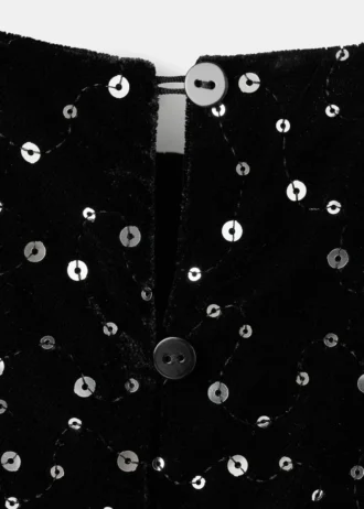 Dlouhý kombinéza s flitry