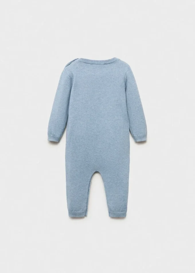 Dlouhý kombinéza s náprsní kapsou Dlouhý kombinéza s náprsní kapsou