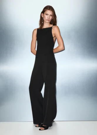 Dlouhý kombinéza ve stylu obleku