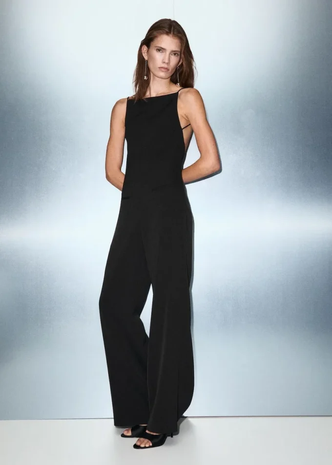 Dlouhý kombinéza ve stylu obleku Dlouhý kombinéza ve stylu obleku