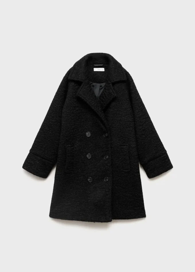 Dlouhý látkový kabát Dlouhý látkový kabát