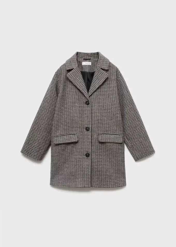 Dlouhý látkový kabát Dlouhý látkový kabát