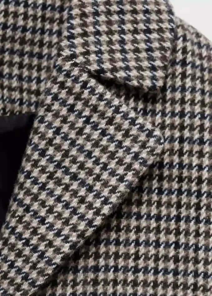 Dlouhý látkový kabát Dlouhý látkový kabát