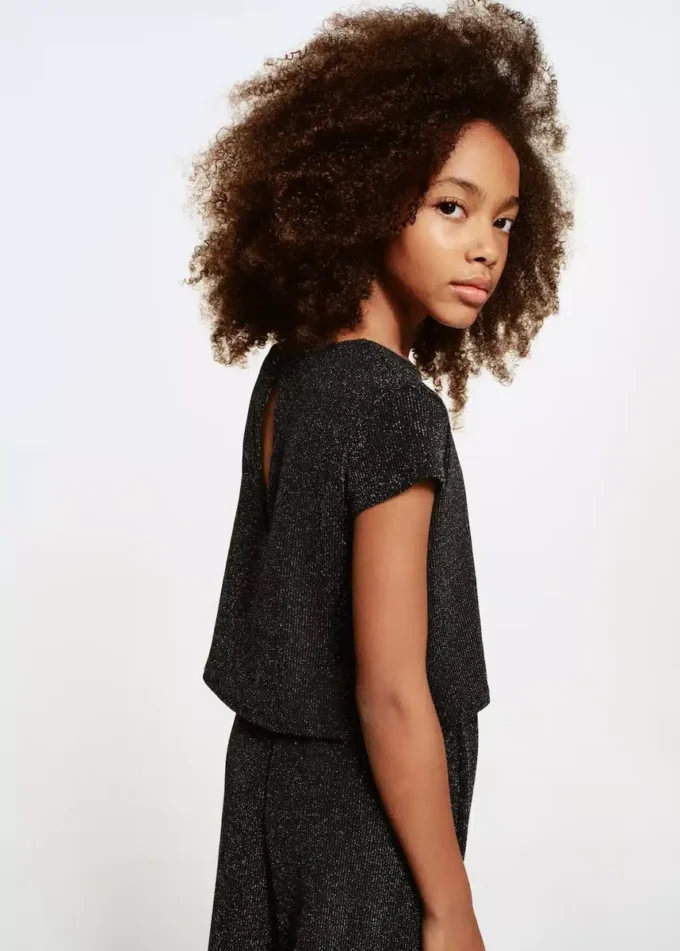 Dlouhý lurexový overal Dlouhý lurexový overal