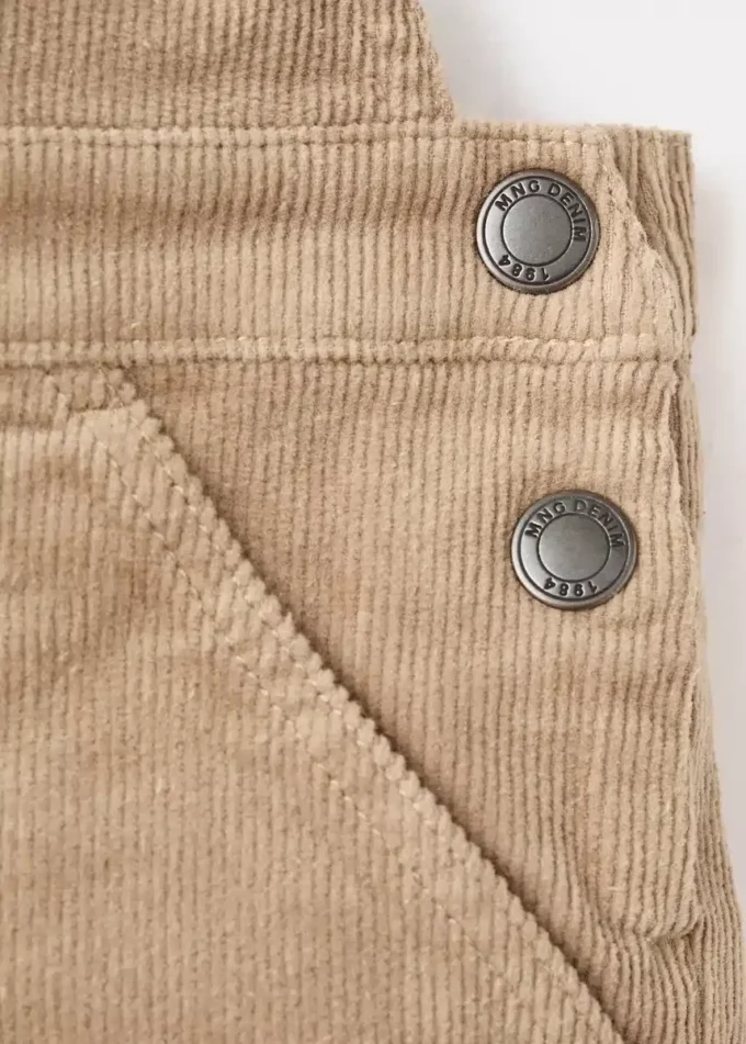 Dlouhé manšestrové montérky Dlouhé manšestrové montérky