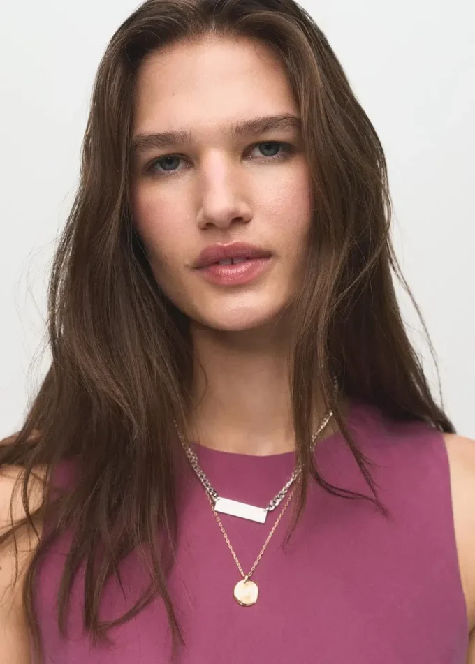 Dlouhé modální šaty Dlouhé modální šaty