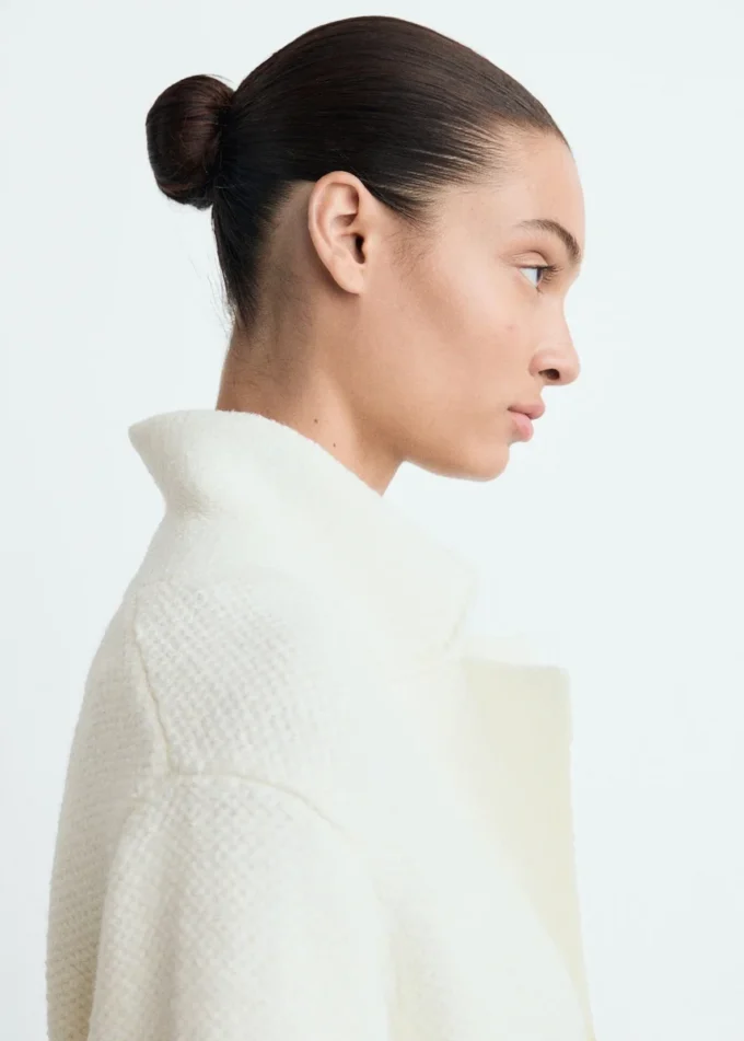 Dlouhý pletený kabát Dlouhý pletený kabát