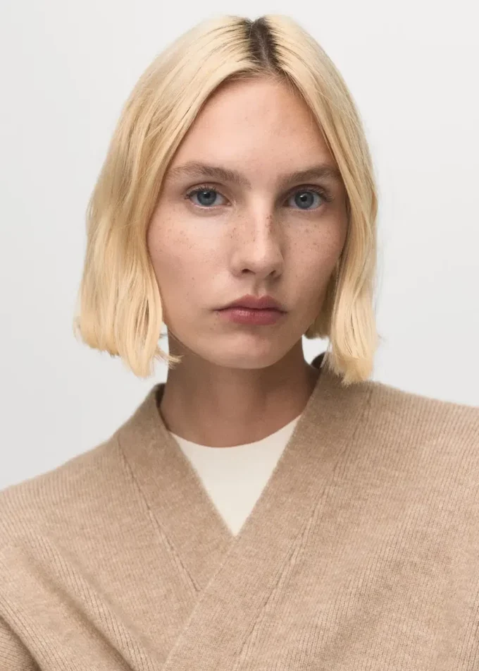 Dlouhý pletený kabát Dlouhý pletený kabát