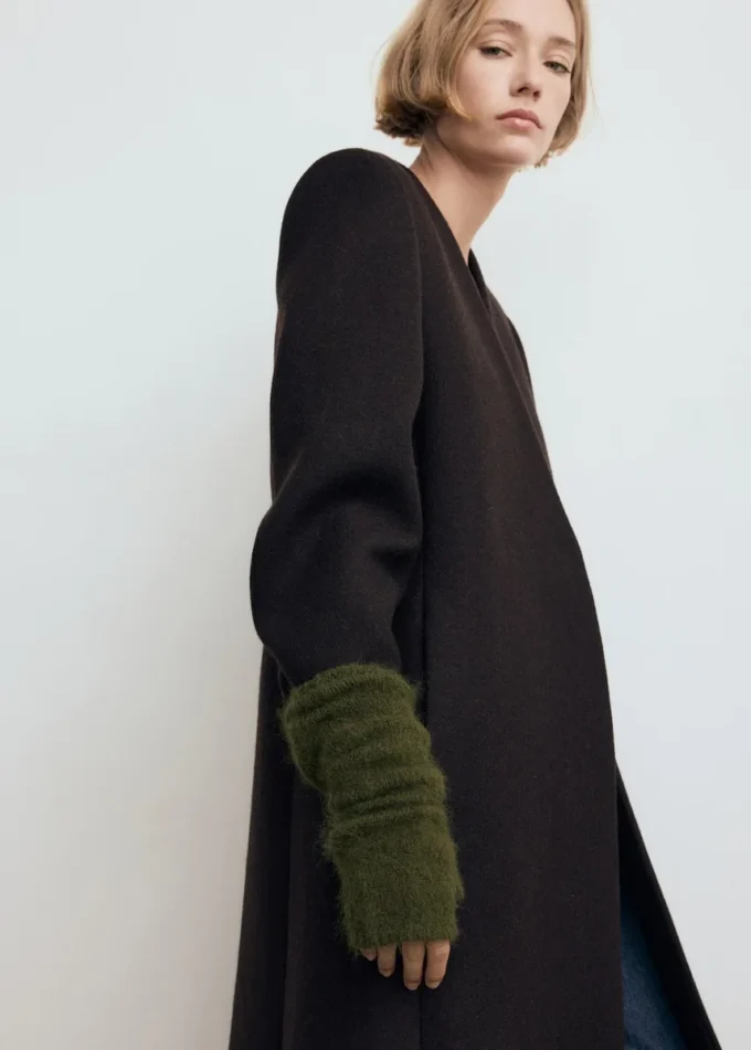 Dlouhé pletené rukavice Dlouhé pletené rukavice