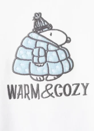 Dlouhé pyžamo s potiskem