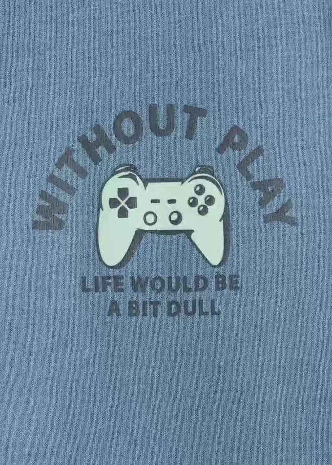 Dlouhé pyžamo s potiskem Dlouhé pyžamo s potiskem