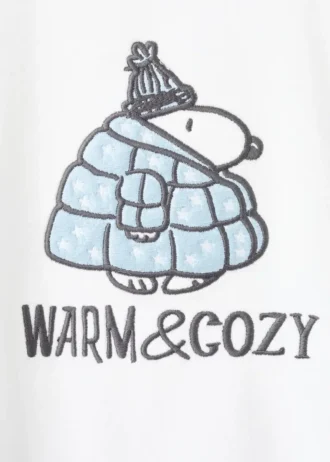 Dlouhé pyžamo s potiskem