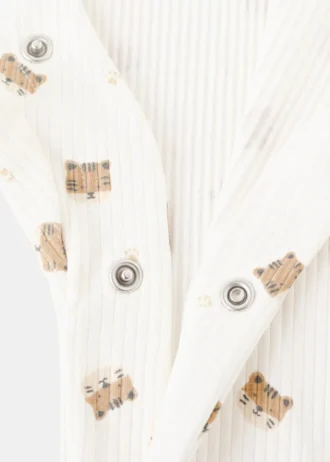 Dlouhé pyžamo s potiskem