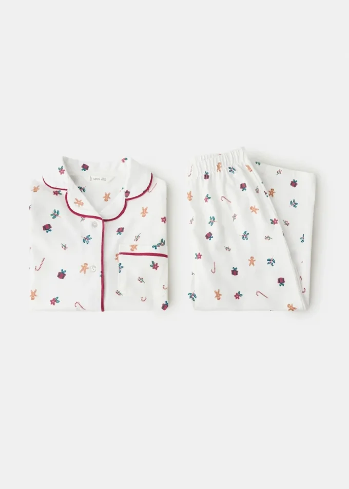 Dlouhé pyžamo s potiskem Dlouhé pyžamo s potiskem