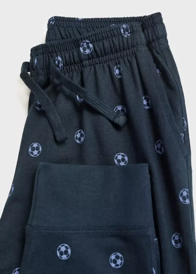 Dlouhé pyžamo s potiskem králíka