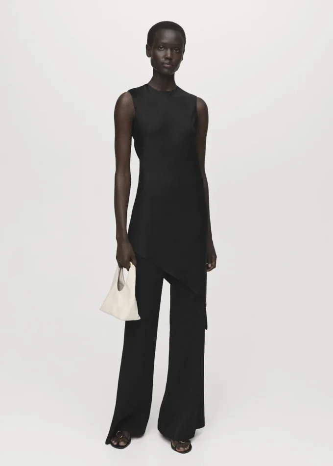 Dlouhé rozšiřující se kalhoty Dlouhé rozšiřující se kalhoty