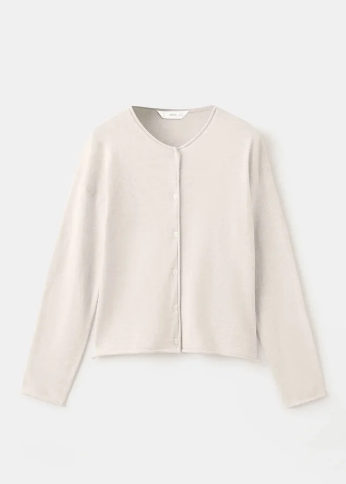 Dlouhý rukávový pletený svetr Dlouhý rukávový pletený svetr