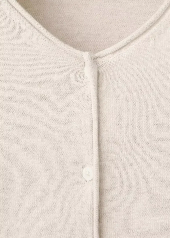 Dlouhý rukávový pletený svetr Dlouhý rukávový pletený svetr