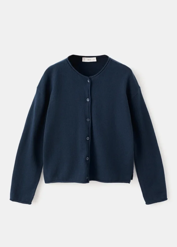 Dlouhý rukávový pletený svetr Dlouhý rukávový pletený svetr