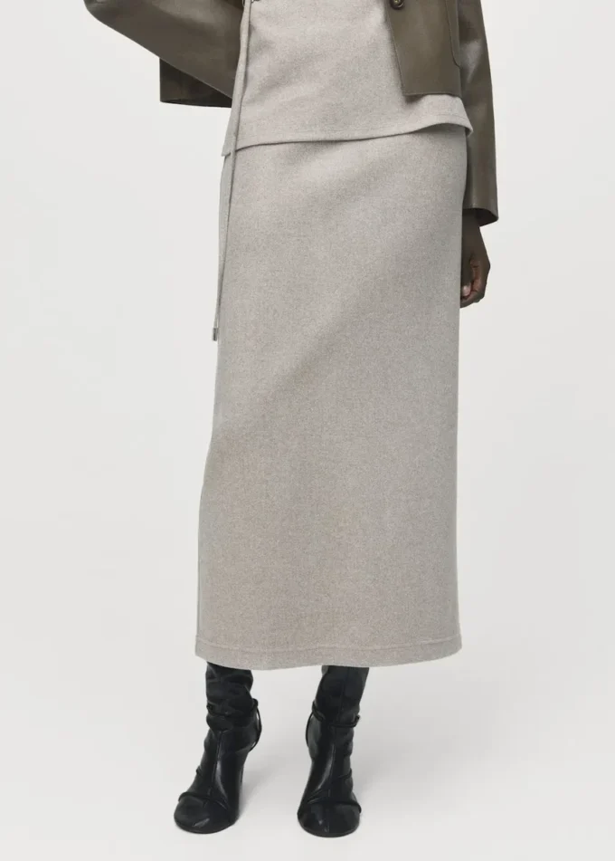 Dlouhá sukně s elastickým pasem Dlouhá sukně s elastickým pasem