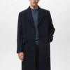 Dlouhý vlněný kabát Dlouhý vlněný kabát