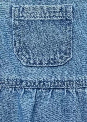 Džínové bavlněné šaty